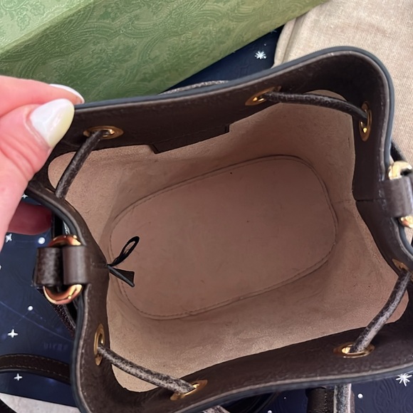 OPHIDIA GG MINI BUCKET BAG - Picture 10 of 11